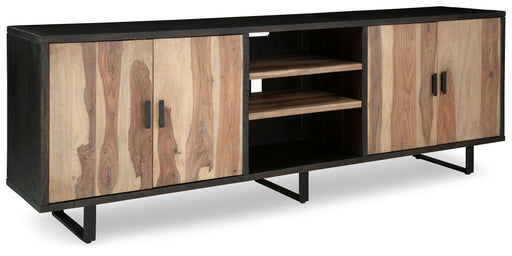 Bellwick - Natural / Brown - Accent Cabinet Unique Piece Furniture