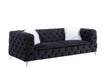 Phifina - Sofa - Black Velvet Unique Piece Furniture