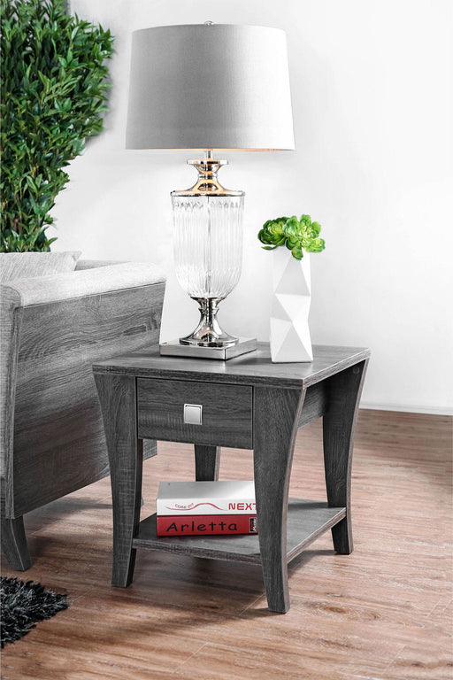 Amity - End Table - Gray Unique Piece Furniture