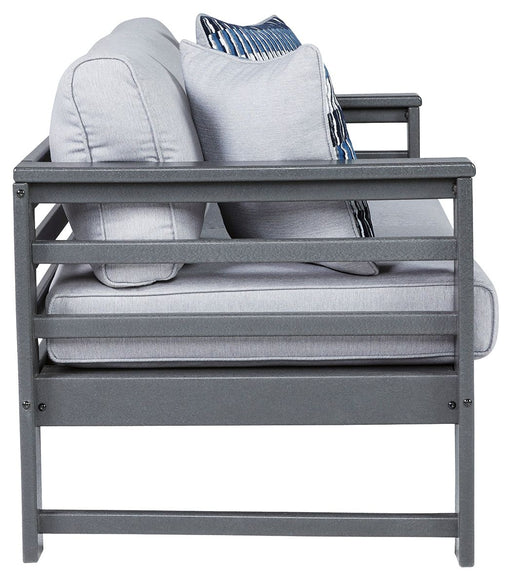 Amora - Charcoal Gray - Loveseat W/Cushion Unique Piece Furniture