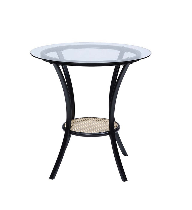 Frydel - Chair & Table - Black Finish Unique Piece Furniture