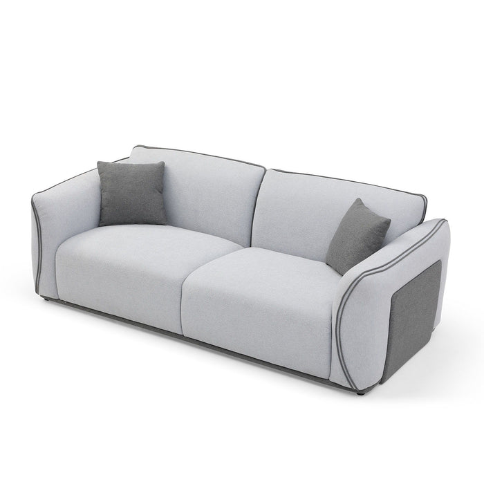 Gray Couch Upholstered Sofa, Modern Sofa For Living Room, Couch For Small Spaces.