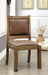 Gianna - Side Chair (Set of 2) - Rustic Oak / Brown Unique Piece Furniture