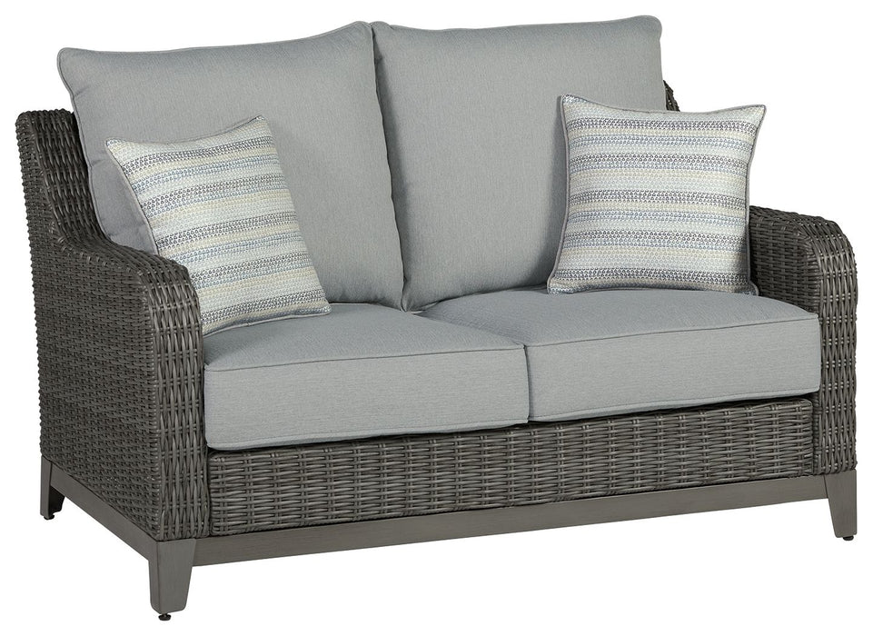 Elite Park - Gray - Loveseat W/Cushion Unique Piece Furniture