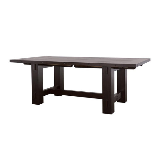 Calandra - Rectangle Dining Table With Extension Leaf - Vintage Java Unique Piece Furniture