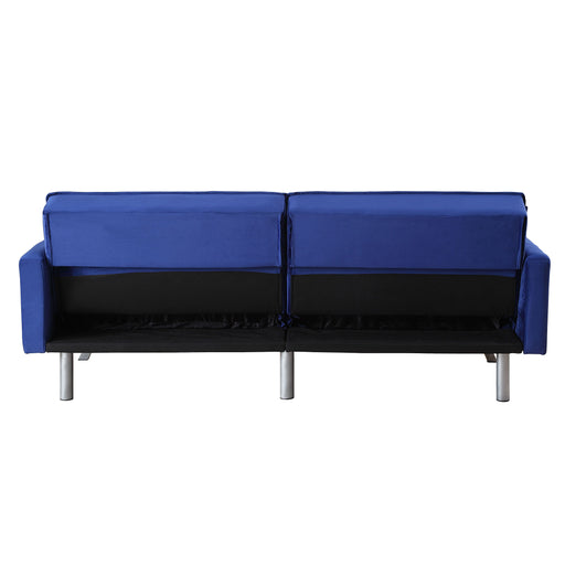 Mecene - Futon - Blue Velvet Unique Piece Furniture