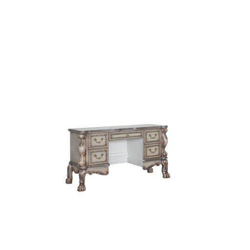 Dresden - Vanity Desk - Vintage Bone White Unique Piece Furniture