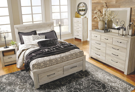 Bellaby - Whitewash - Five Drawer Chest Unique Piece Furniture