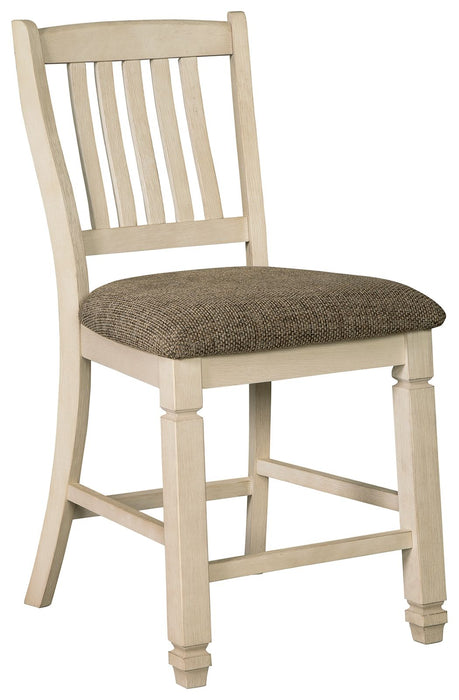 Bolanburg - Beige - Upholstered Barstool (Set of 2) Unique Piece Furniture