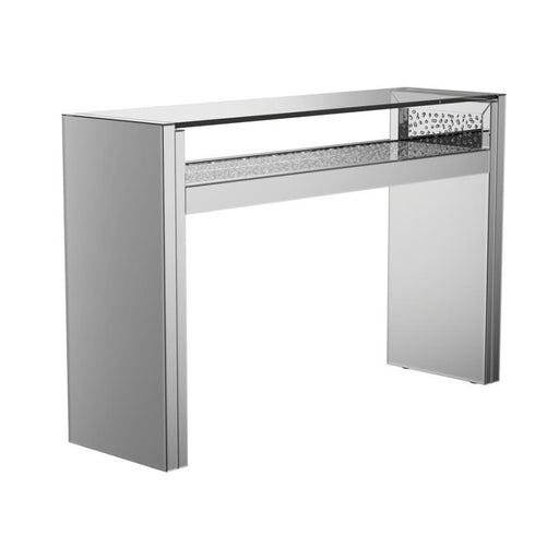 Edna - 1-Shelf Console Table - Silver Unique Piece Furniture