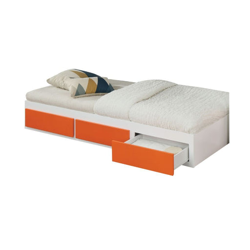 Lawson - Trundle - White & Orange Unique Piece Furniture