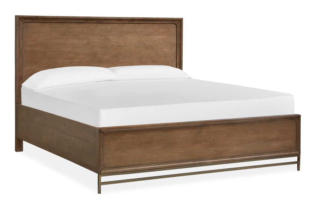 Lindon - Complete Panel Bed - Belgian Wheat