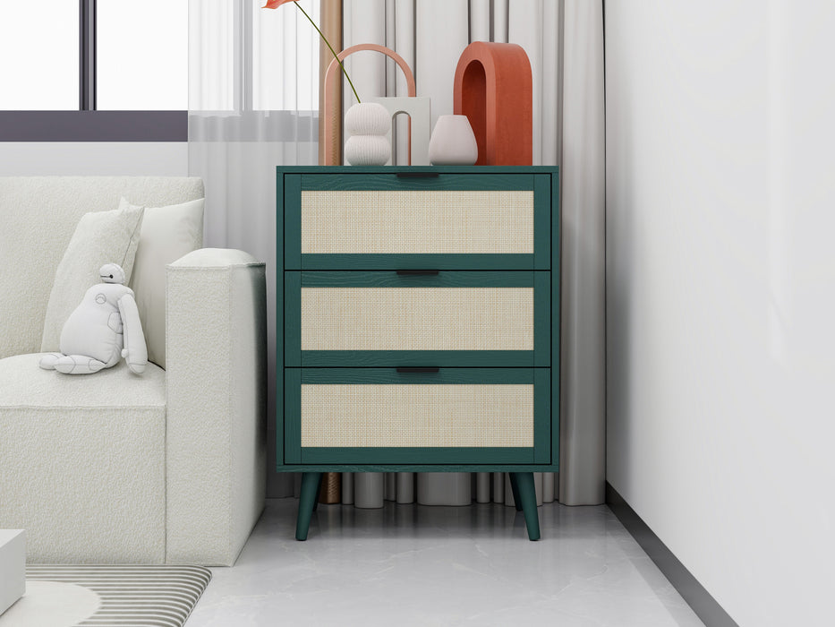 3 Drawer Cabinet, Suitable For Bedroom