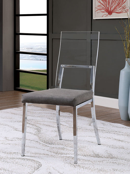 Casper - Side Chair (Set of 2) - Pearl Silver Unique Piece Furniture