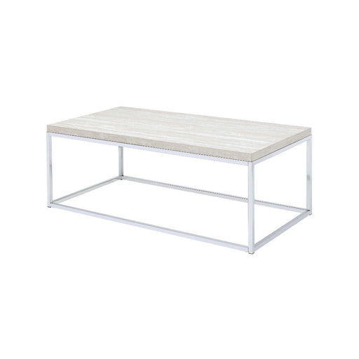 Snyder - Coffee Table - Chrome Unique Piece Furniture