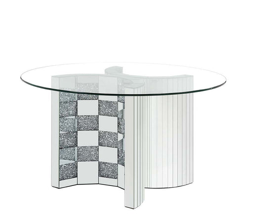 Noralie - Dining Table - Mirrored - 30" Unique Piece Furniture