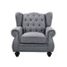 Hannes - Chair - Gray Fabric Unique Piece Furniture