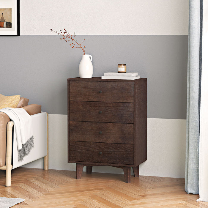 Dresser Cabinet Bar Cabinet Storge Cabinet Lockers Real Wood Spray Paint Retro Round Handle Can Be Placed In The Living Room Bedroom Dining Room Color Auburn