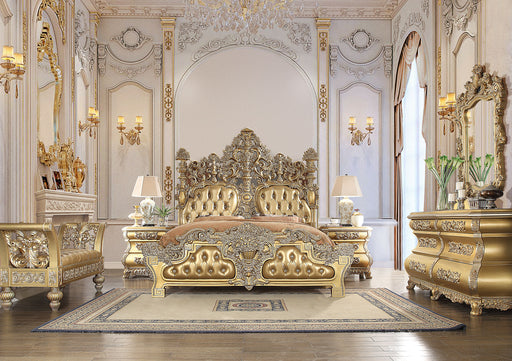 Seville - Mirror - Gold Finish Unique Piece Furniture