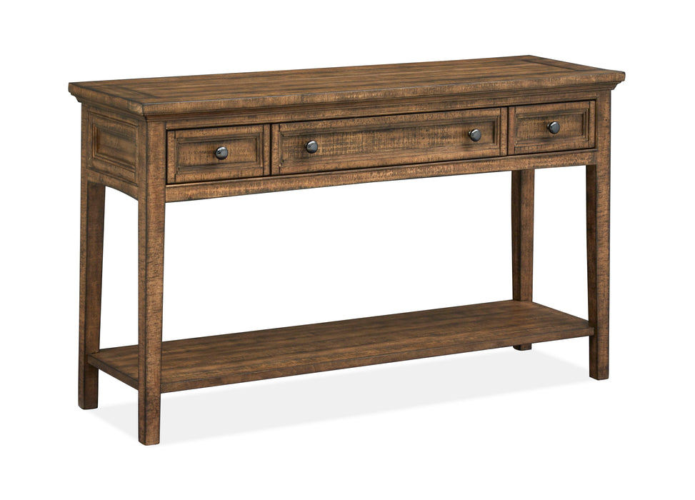 Bay Creek - Rectangular Sofa Table - Toasted Nutmeg Unique Piece Furniture