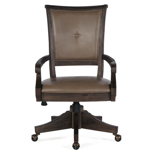 Sutton Place - Swivel Chair - Weathered Charcoal Unique Piece Furniture