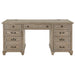 Lancaster - Executive Desk - Dove Tail Grey Unique Piece Furniture