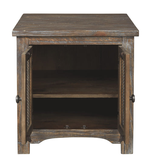 Danell - Brown - Rectangular End Table Unique Piece Furniture