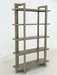 Bergton - Distressed Gray - Bookcase Unique Piece Furniture