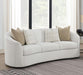 Rainn - Upholstered Tight Back Sofa Latte Unique Piece Furniture
