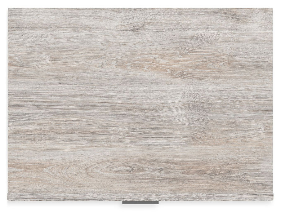 Vessalli - Two Drawer Nightstand - Black / Gray