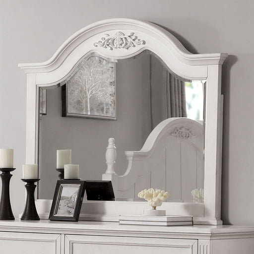 Georgette - Mirror - Antique White Unique Piece Furniture