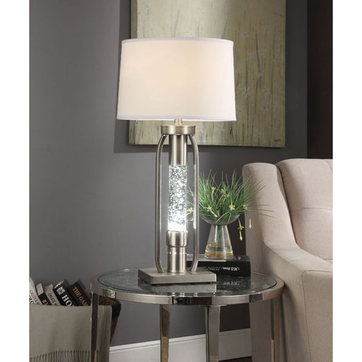 Sinkler - Table Lamp - Sandy Nickel Unique Piece Furniture