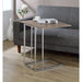 Danson - Accent Table - Weathered Oak & Chrome Unique Piece Furniture