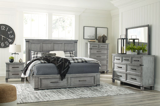 Russelyn - Gray - Dresser, Mirror Unique Piece Furniture