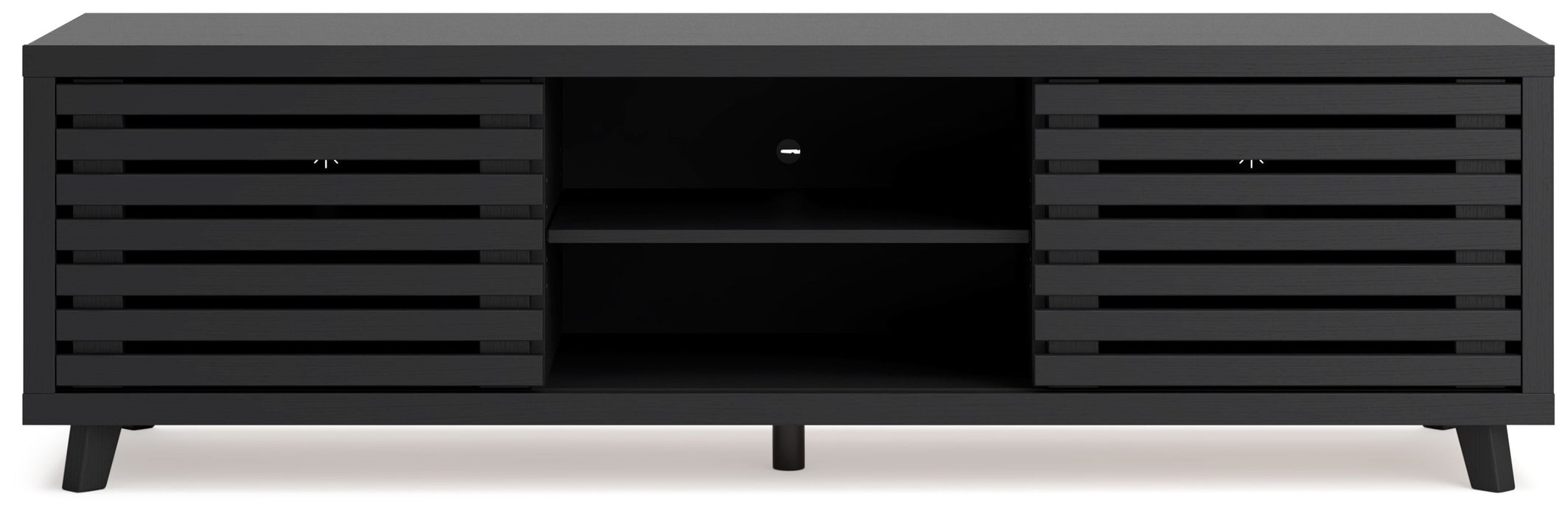 Danziar - Extra Large TV Stand - Black