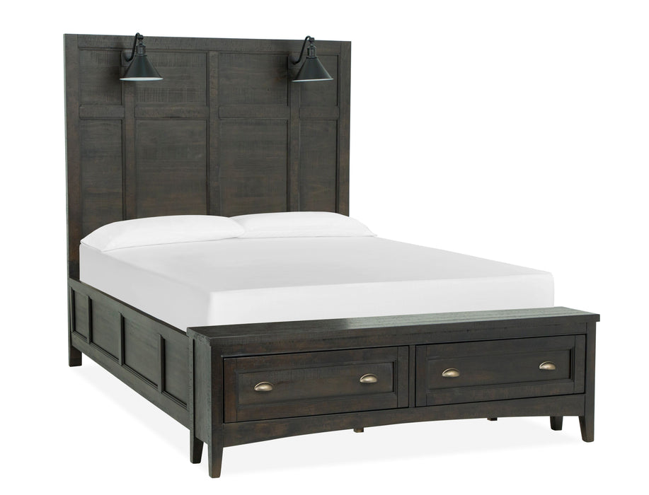 Westley Falls - Complete Lamp Panel Storage Bed