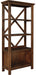 Baldridge - Rustic Brown - Large Bookcase Unique Piece Furniture