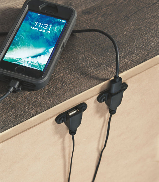 Wynnlow - Gray - Two Drawer Night Stand Unique Piece Furniture