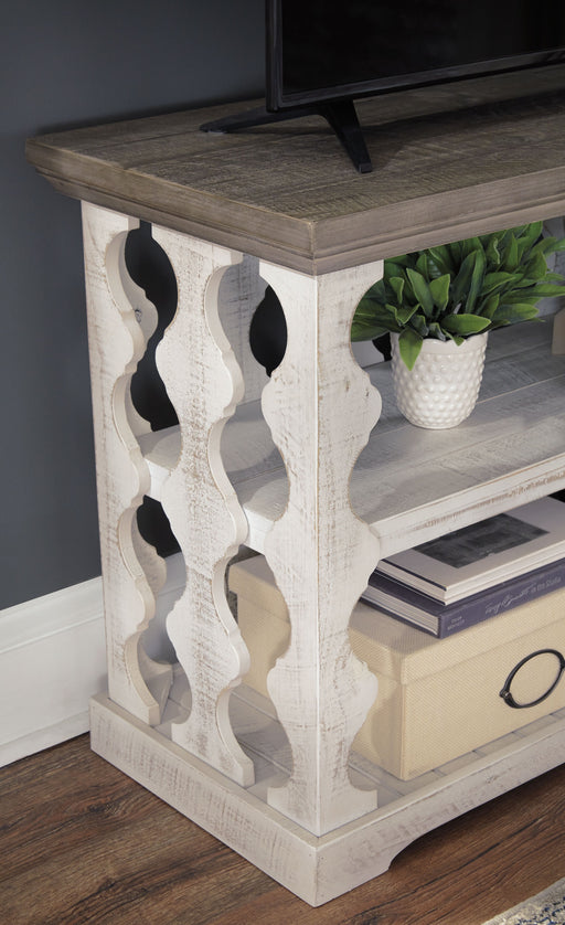 Havalance - Gray / White - Console Sofa Table Unique Piece Furniture