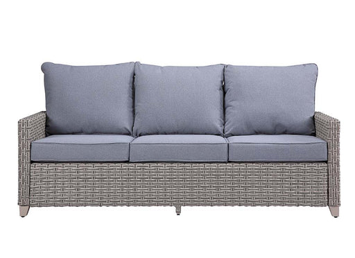 Greeley - Patio Set - Gray Fabric & Gray Finish Unique Piece Furniture