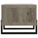 Dinard - Coffee Table With Shelf - Gray Driftwood Unique Piece Furniture