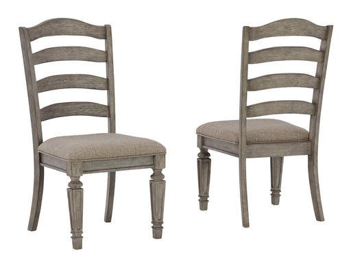 Lodenbay - Antique Gray - Dining Uph Side Chair (Set of 2) Unique Piece Furniture