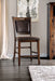Wichita - Counter Height Chair (Set of 2) - Distressed Dark Oak Unique Piece Furniture