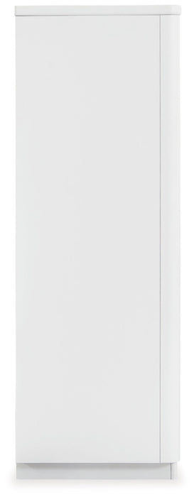 Chalanna - Five Drawer Chest - White