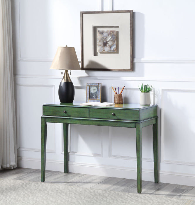 Manas - Writing Desk - Antique Green Unique Piece Furniture