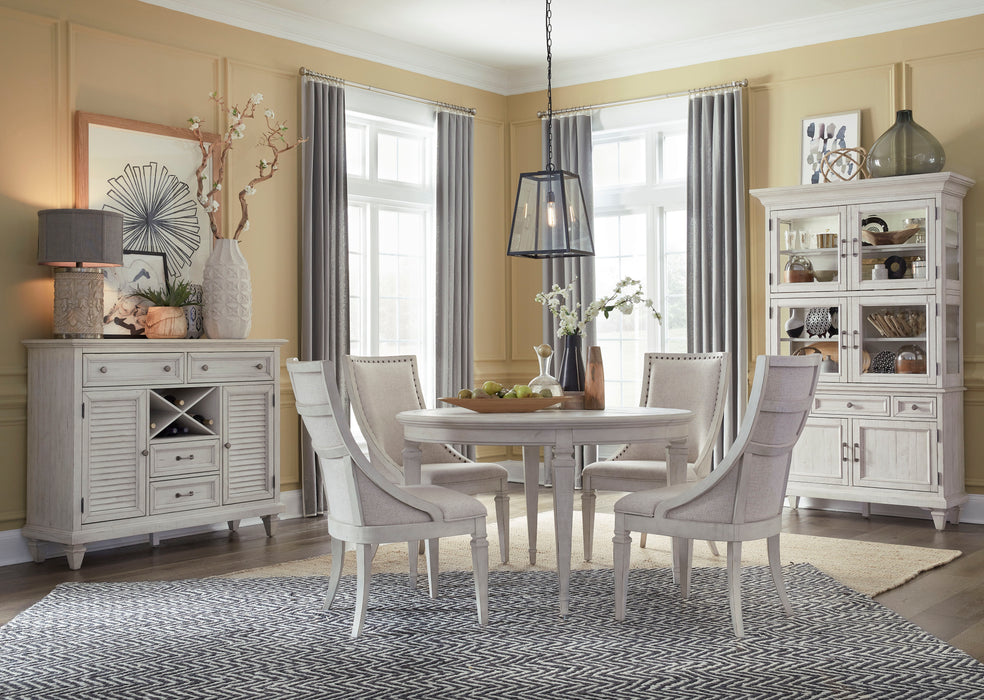 Newport - Round Dining Table - Alabaster