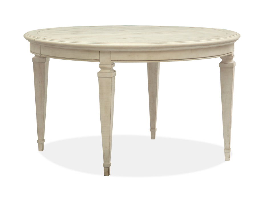 Newport - Round Dining Table - Alabaster
