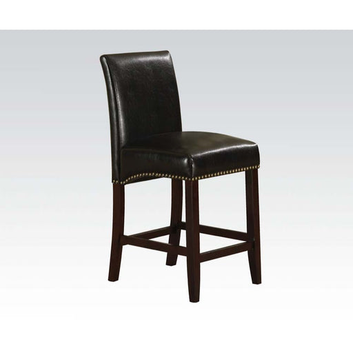 Jakki - Bar Chair (Set of 2) - Black PU Unique Piece Furniture