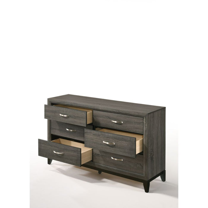Valdemar - Dresser - Weathered Gray Unique Piece Furniture