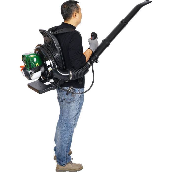 4-Stroke Backpack Leaf Blower, Gas 37.7Cc, 1.5Hp 580Cfm, Super Light Weight 16.5Lbs
